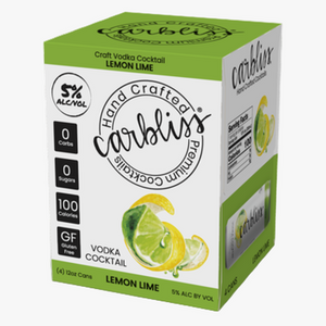 Carbliss Vodka Cocktail Lemon Lime