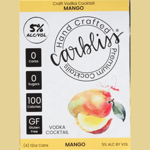 Carbliss Vodka Cocktail Mango