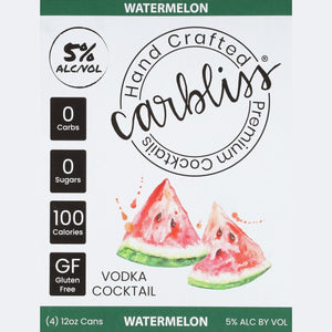 Carbliss Vodka Cocktail Watermelon