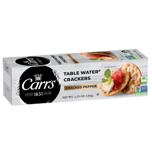 Carrs Table Water Crackers Cracked Pepper