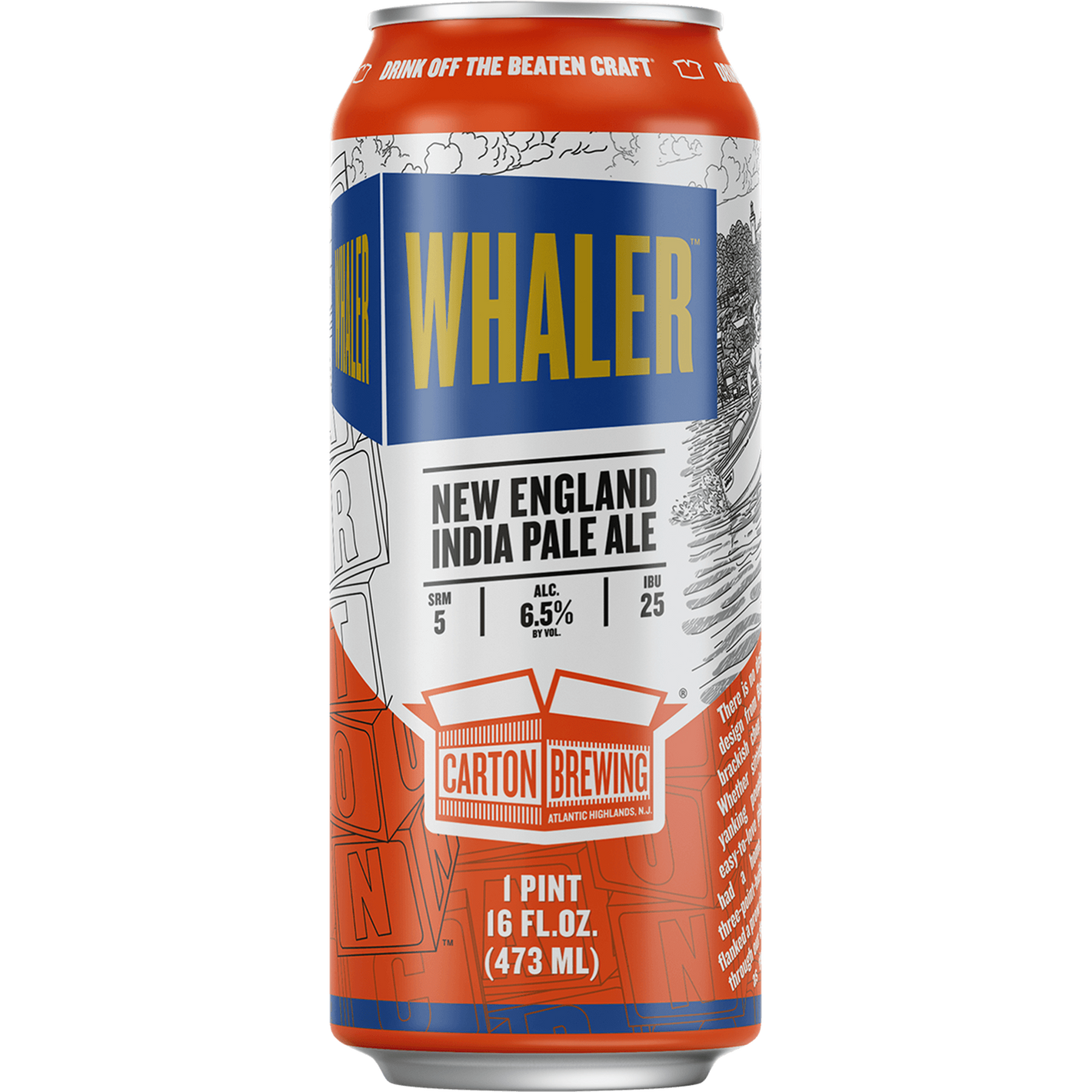 Carton Whaler NEIPA  4pk Cn