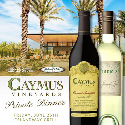 Caymus Vineyards Private Dinner