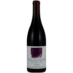 A bottle of Château de la Maltrôte Santenay 1er Cru La Comte red wine, featuring a dark glass bottle with a white label and a purple paint-stroke graphic, set against a plain white background.
