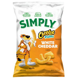 Cheetos Simply White Cheddar Puffs
