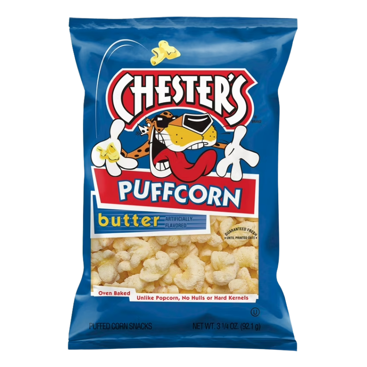 Chesters Butter Puffcorn 3.25oz