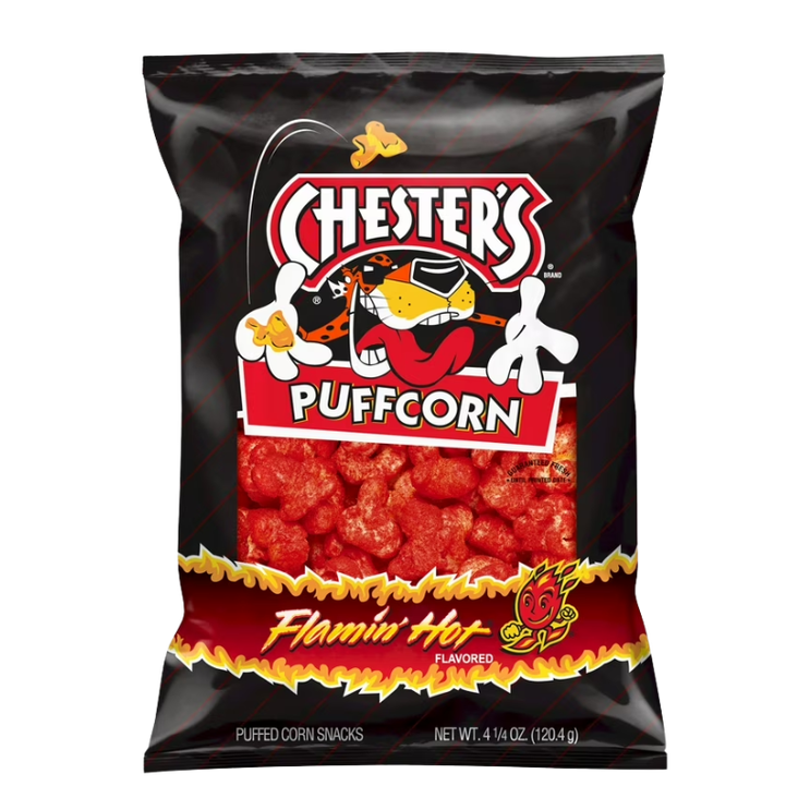 Chesters Flamin Hot Puffcorn