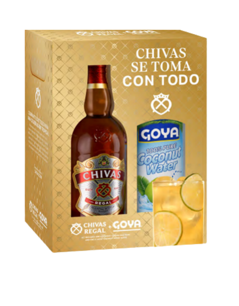 Chivas Regal 12Yr Blended Scotch  with Coconut Water Gift Set