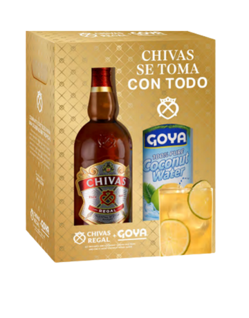 Chivas Regal 12Yr Blended Scotch  with Coconut Water Gift Set