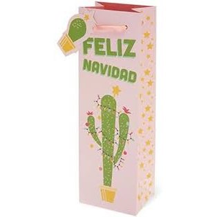 Christmas Cactus Gift Bag