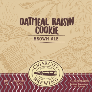 Cigar City Oatmeal Rasin Cookie Brown Ale