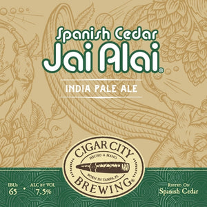 Cigar City Spanish Cedar Jai Alai  4pk Cn