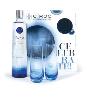 Ciroc Vodka   with Glasses