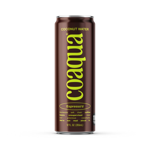 Coaqua Espresso Coconut Water 12oz