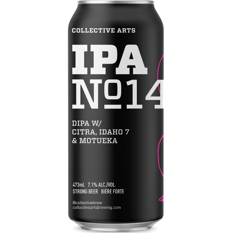 Collective Arts No.14 IPA  4pk Cn