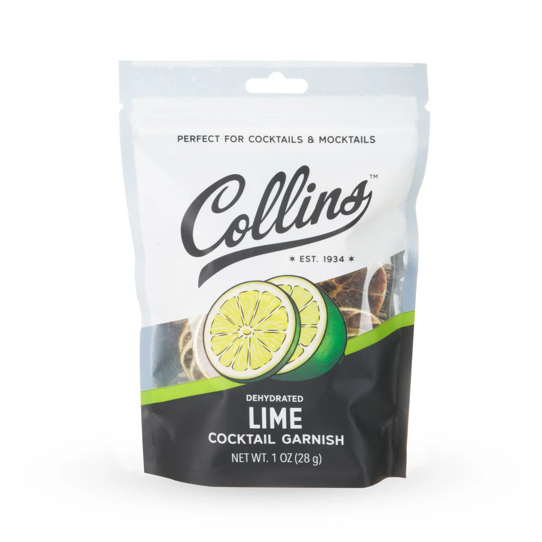 Collins Dehydrated Lime Cocktail Garnish