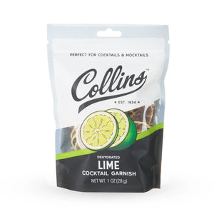 Collins Dehydrated Lime Cocktail Garnish