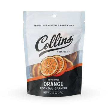 Collins Dehydrated Orange Cocktail Garnish