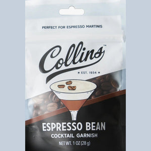 Collins Espresso Bean Cocktail Garnish 1oz