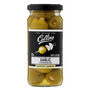 Collins Garlic Cocktail Olives
