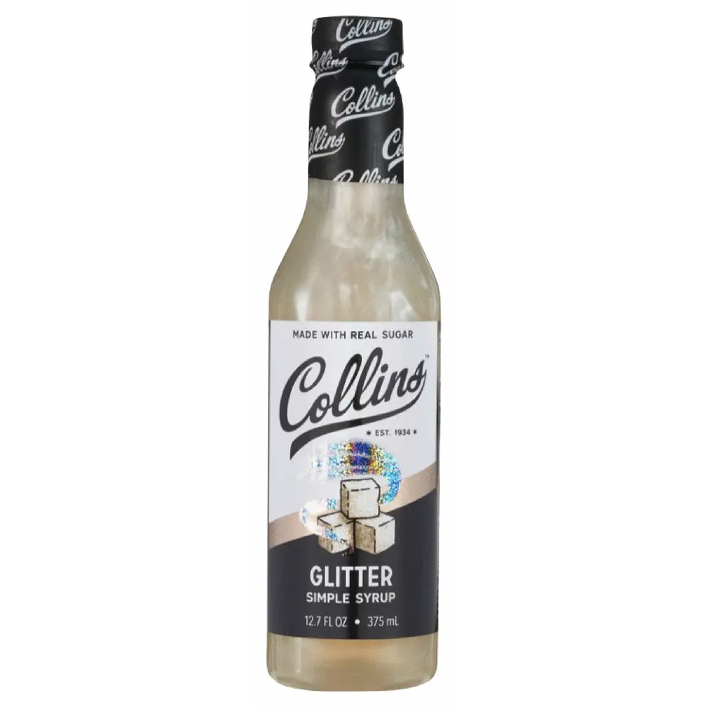 Collins Glitter Simple Syrup