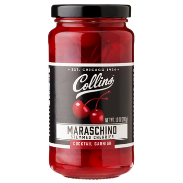Collins Maraschino Cherries With Stems