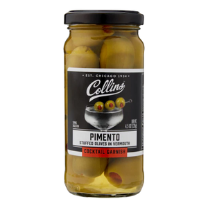 Collins Pimento Olives in Vermouth