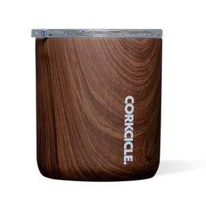 Corkcicle Buzz Cup 12oz Walnut Wood