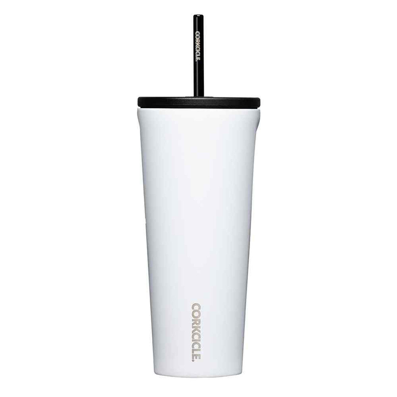 Corkcicle Cold Cup Gloss White 24oz