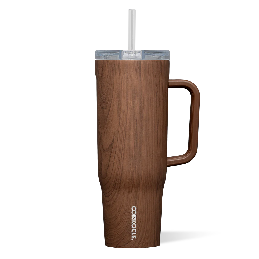 Corkcicle Cruiser Walnut Wood 40oz