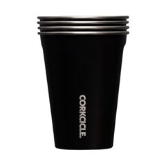 Corkcicle Eco Stacker 18oz 4Pk Matte Black