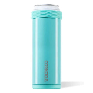 Corkcicle Slim Artican 12oz Gloss Turquoise