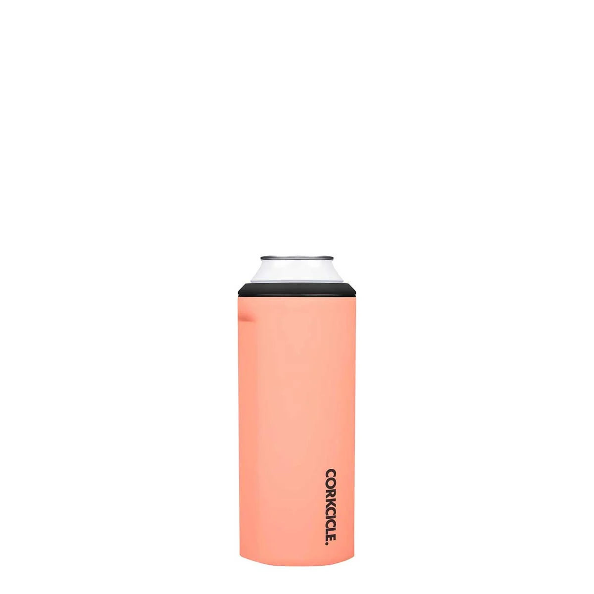 Corkcicle Slim Can Neon Lights Coral
