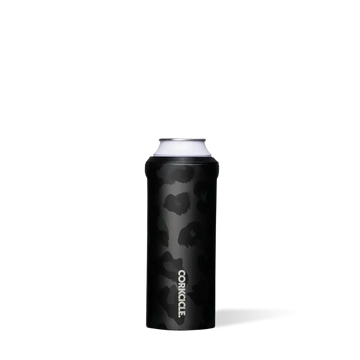 Corkcicle Slim Can Night Leopard