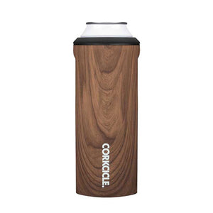 Corkcicle Slim Can Walnut Wood