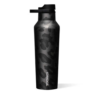 Corkcicle Sport Canteen Night Leopard 20oz