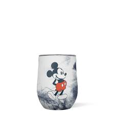 Corkcicle Stemless 12oz Disney Mickey-Tie Die