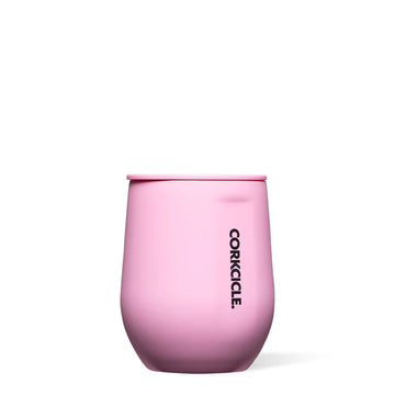 Corkcicle Stemless 12oz Sun-Soaked Pink