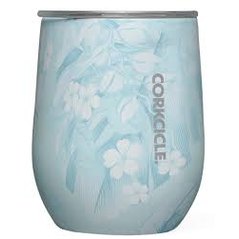 Corkcicle Stemless Blue Luau 12oz