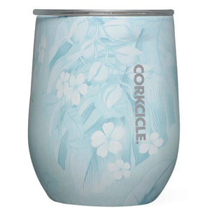 Corkcicle Stemless Blue Luau 12oz