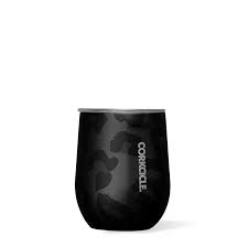 Corkcicle Stemless Night Leopard 12oz