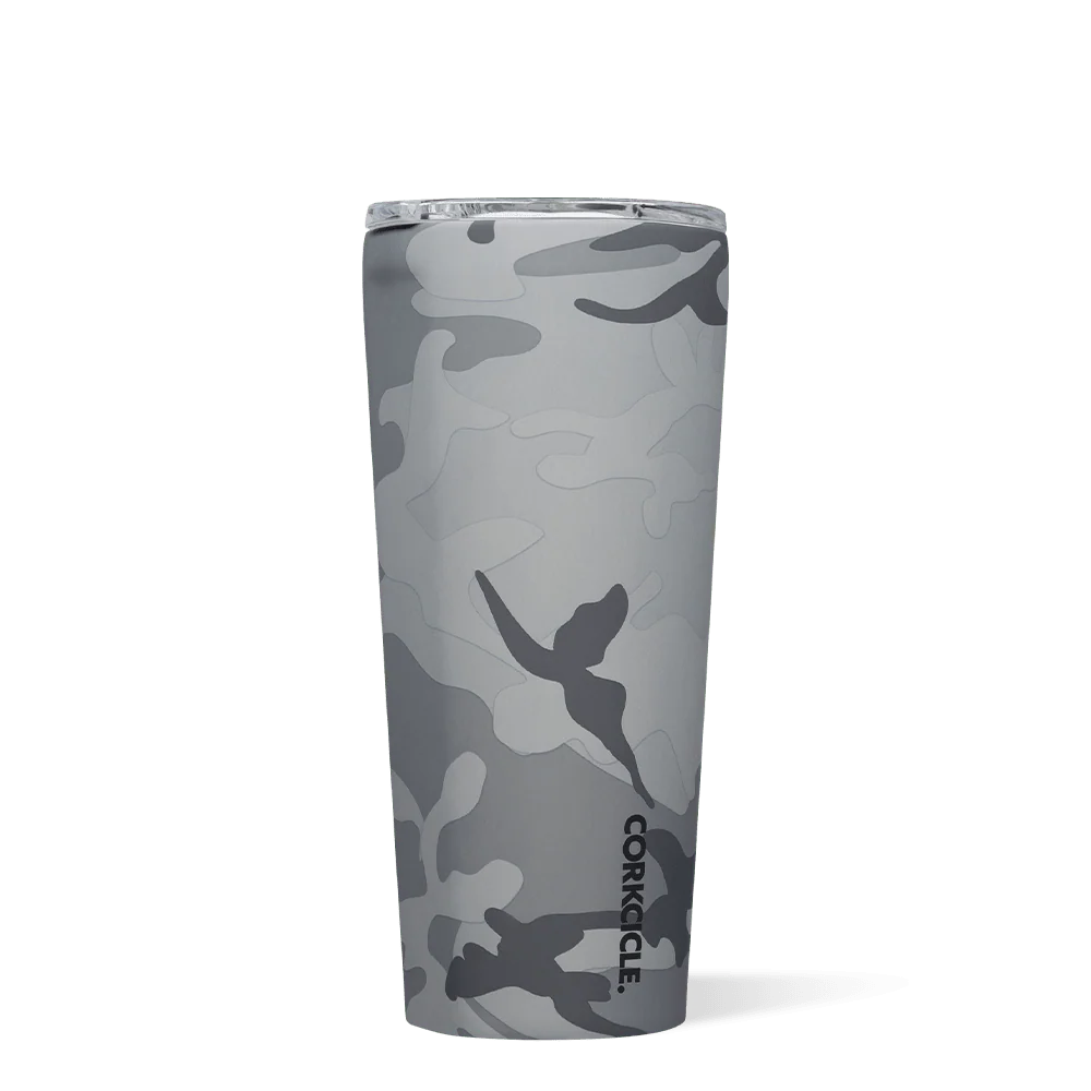 Corkcicle Tumbler Grey Camo