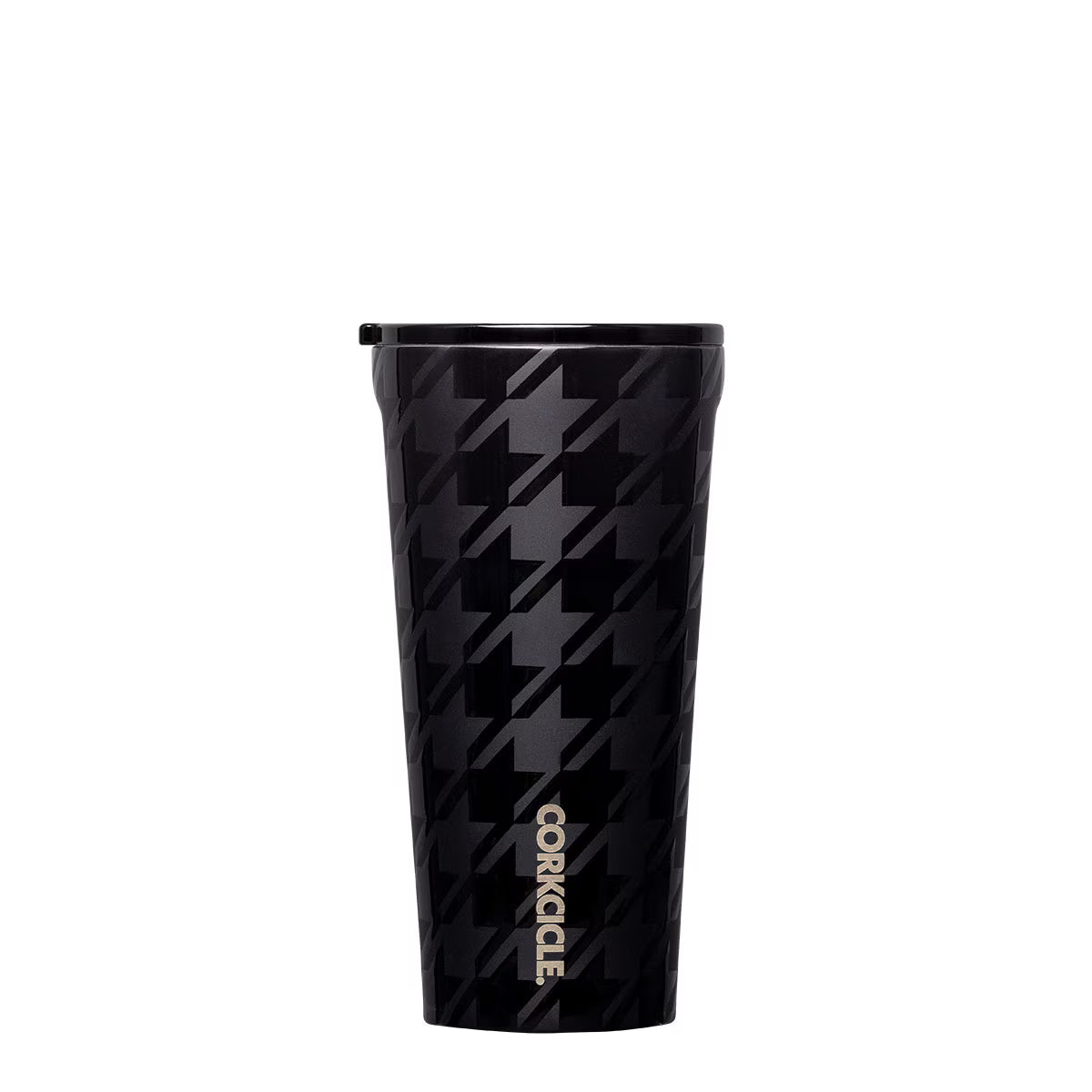 Corkcicle Tumbler Onyx Houndstooth 16oz