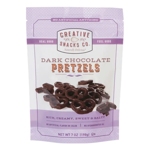 Creative Snacks Dark Chocolate Pretzels 7oz