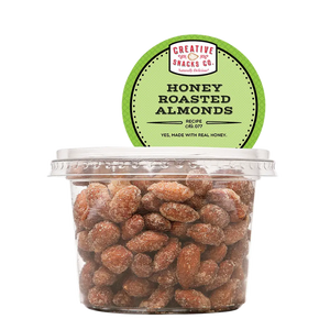 Creative Snacks Honey Roasted Almonds 9oz