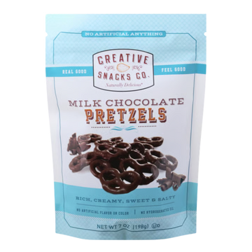 Creative Snacks Milk Chocolate Pretzels 7oz