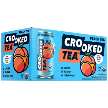 Crooked Peach Tea