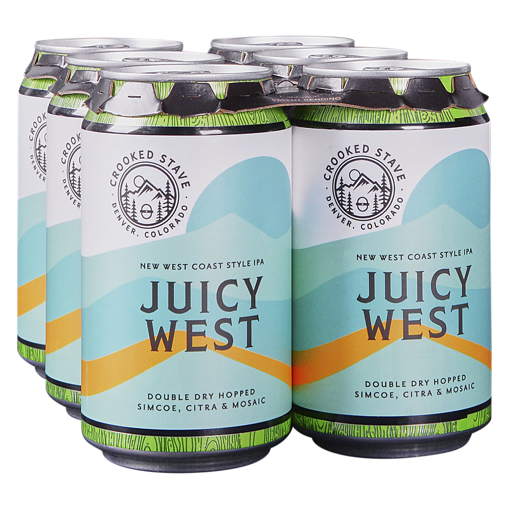 Crooked Stave West Coast Juicy IPA  6pk Cn