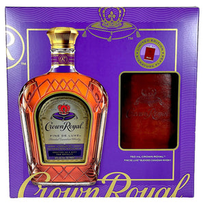 Crown Royal Whisky  Giftset w/Flask