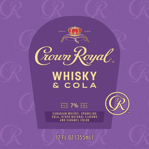 Crown Royal Whisky & Cola 4pk