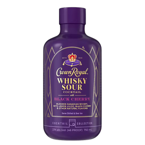 Crown Royal Black Cherry Whisky Sour Cocktail